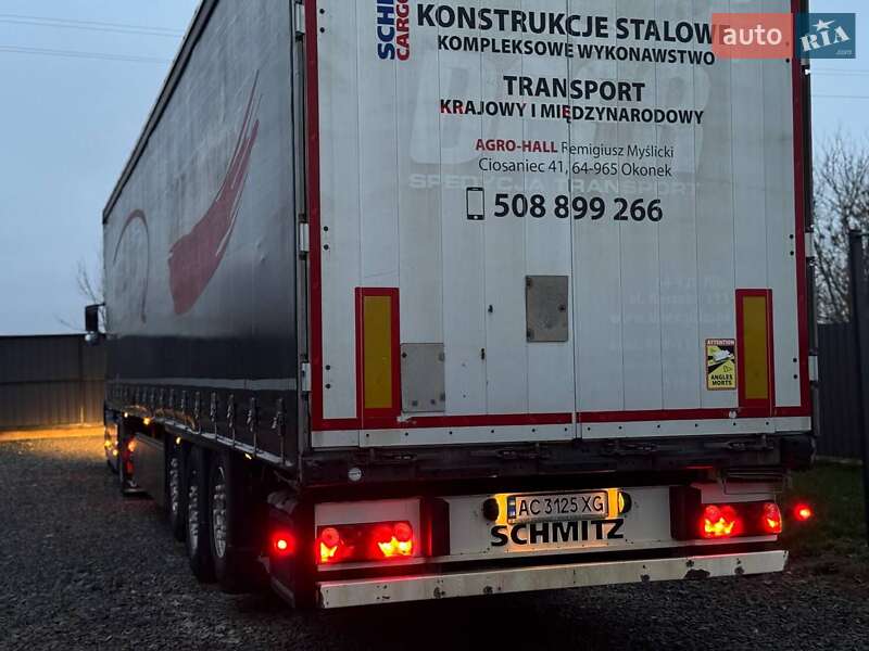 Тентований борт (штора) - напівпричіп Schmitz Cargobull Cargobull 2016 в Горохові