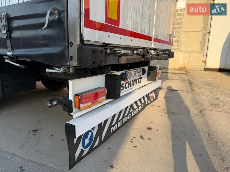 Тентованный борт (штора) - полуприцеп Schmitz Cargobull Cargobull 2013 в Львове