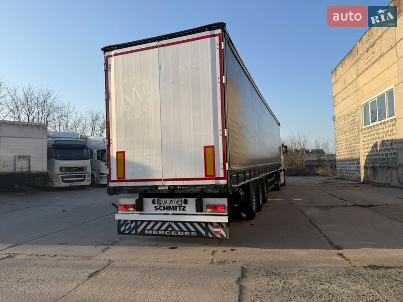 Тентованный борт (штора) - полуприцеп Schmitz Cargobull Cargobull 2013 в Львове