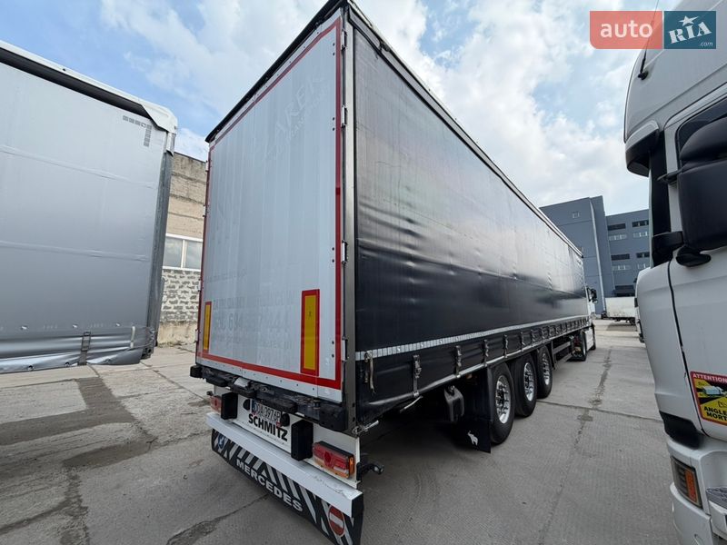 Тентованный борт (штора) - полуприцеп Schmitz Cargobull Cargobull 2013 в Львове