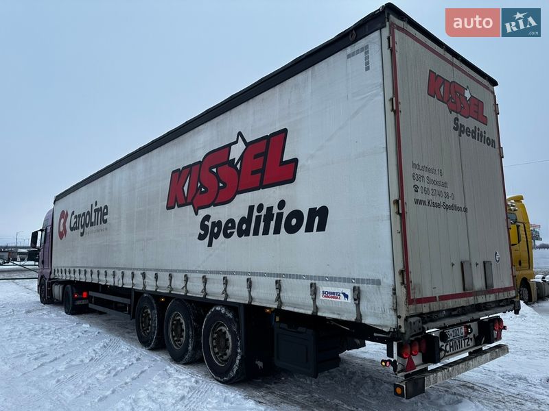 Тентованный борт (штора) - полуприцеп Schmitz Cargobull Cargobull 2015 в Умани