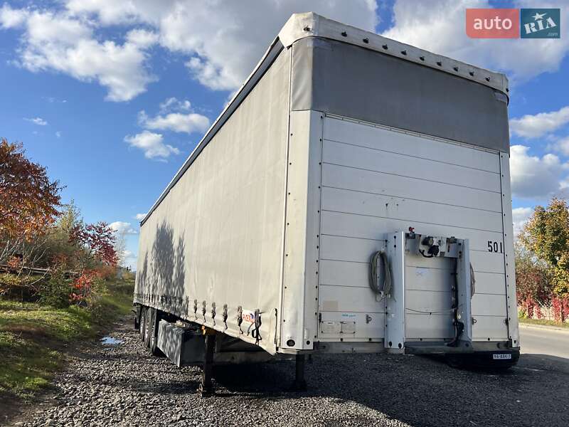 Тентований борт (штора) - напівпричіп Schmitz Cargobull Gotha 2007 в Хусті