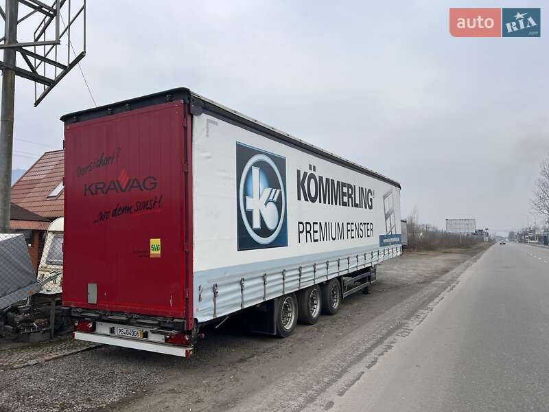 Тентованный борт (штора) - полуприцеп Schmitz Cargobull Mega 2006 в 