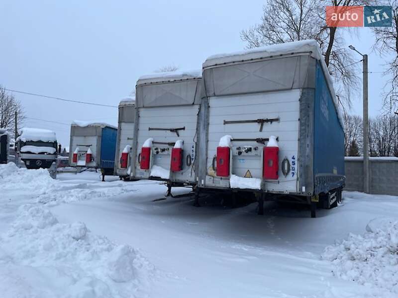 Тентованный борт (штора) - полуприцеп Schmitz Cargobull Mega 2013 в Дрогобыче