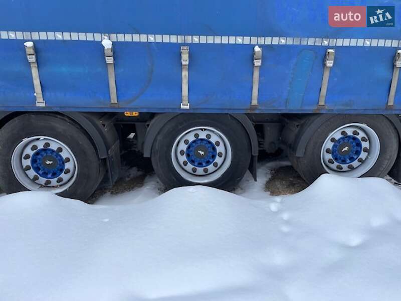 Тентованный борт (штора) - полуприцеп Schmitz Cargobull Mega 2013 в Дрогобыче