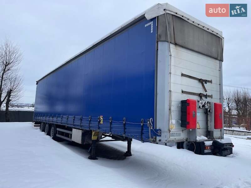 Тентованный борт (штора) - полуприцеп Schmitz Cargobull Mega 2013 в Дрогобыче