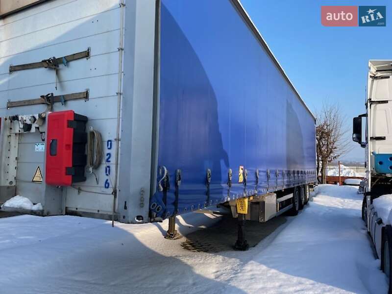Тентованный борт (штора) - полуприцеп Schmitz Cargobull Mega 2013 в Дрогобыче