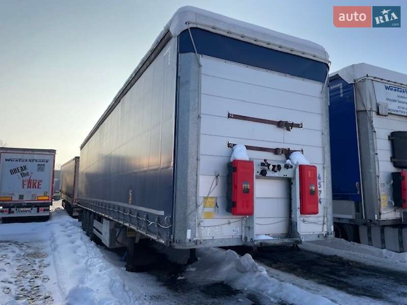 Тентованный борт (штора) - полуприцеп Schmitz Cargobull Mega 2013 в Дрогобыче