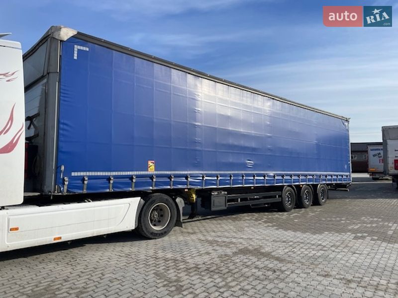Тентованный борт (штора) - полуприцеп Schmitz Cargobull Mega 2015 в Дрогобыче