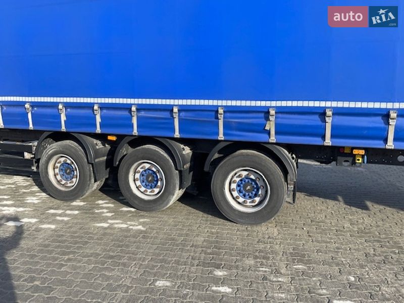 Тентованный борт (штора) - полуприцеп Schmitz Cargobull Mega 2015 в Дрогобыче