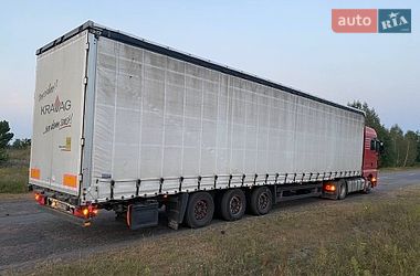 Тентованный борт (штора) - полуприцеп Schmitz Cargobull Mega 2007 в Ковеле