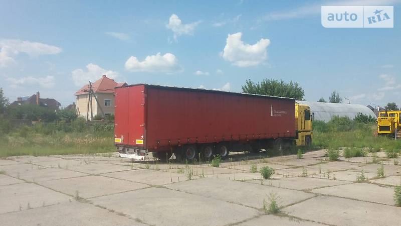 Тентованный борт (штора) - полуприцеп Schmitz Cargobull S01 1998 в Киеве