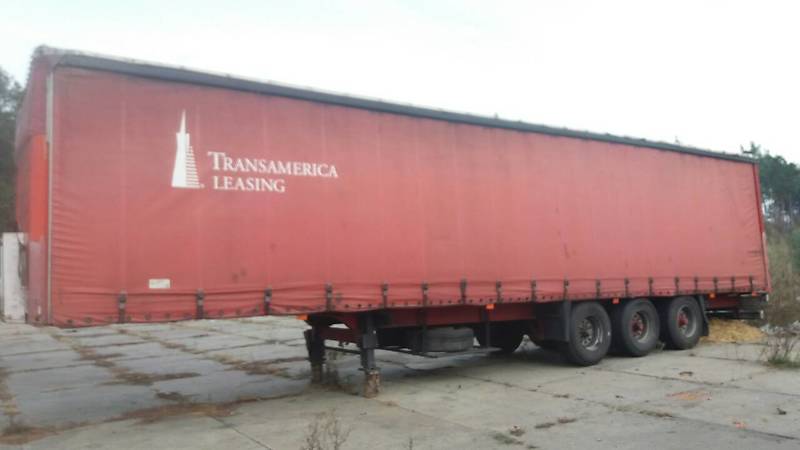 Тентованный борт (штора) - полуприцеп Schmitz Cargobull S01 1998 в Киеве