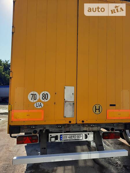 Тентований борт (штора) - напівпричіп Schmitz Cargobull S01 2004 в Хмельницькому