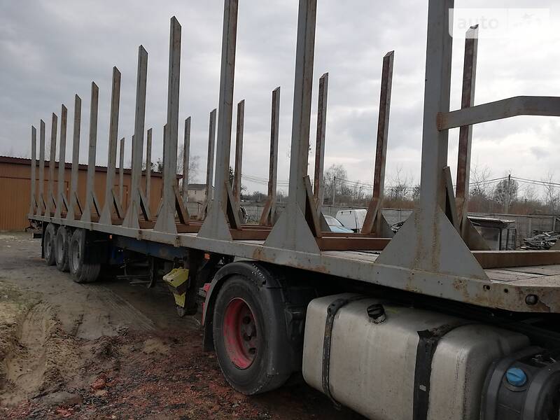 Лесовоз / Сортиментовоз - полуприцеп Schmitz Cargobull S01 2001 в Червонограде