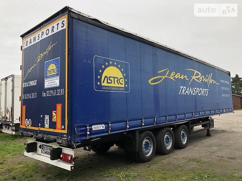 Тентованный борт (штора) - полуприцеп Schmitz Cargobull S01 2009 в Виннице фото 2 Тентованный борт (штора) - полуприцеп Schmitz Cargobull S01 2009 в Виннице