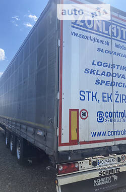 Тентований борт (штора) - напівпричіп Schmitz Cargobull S01 2012 в Іршаві