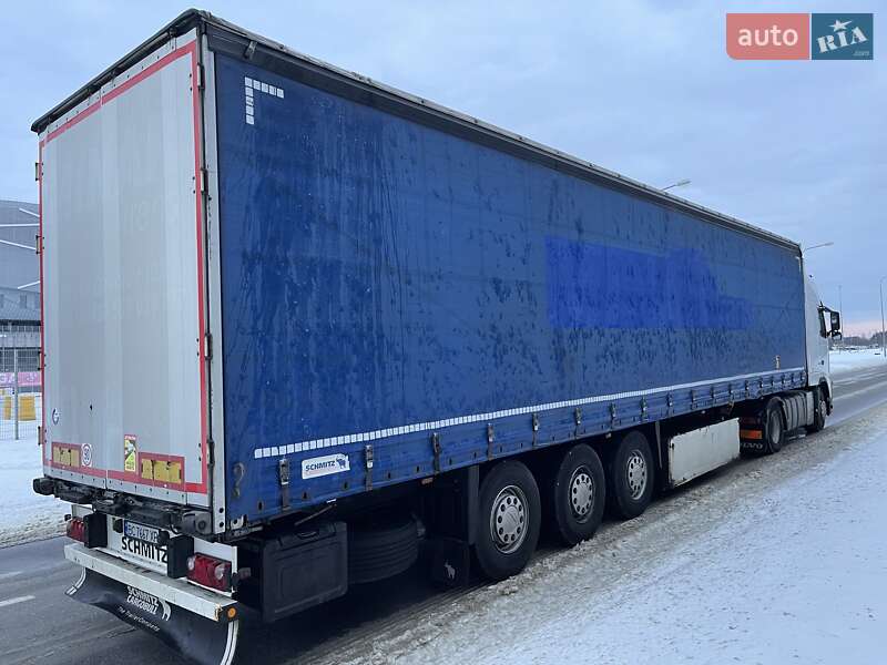 Тентований борт (штора) - напівпричіп Schmitz Cargobull S01 2011 в Львові