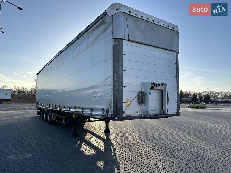 Тентований борт (штора) - напівпричіп Schmitz Cargobull S01 2017 в Чернівцях