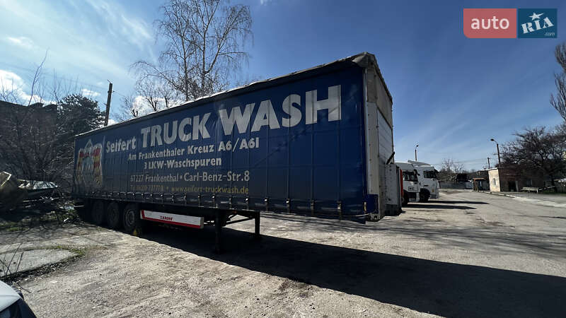 Тентованный борт (штора) - полуприцеп Schmitz Cargobull S01 2008 в Киеве