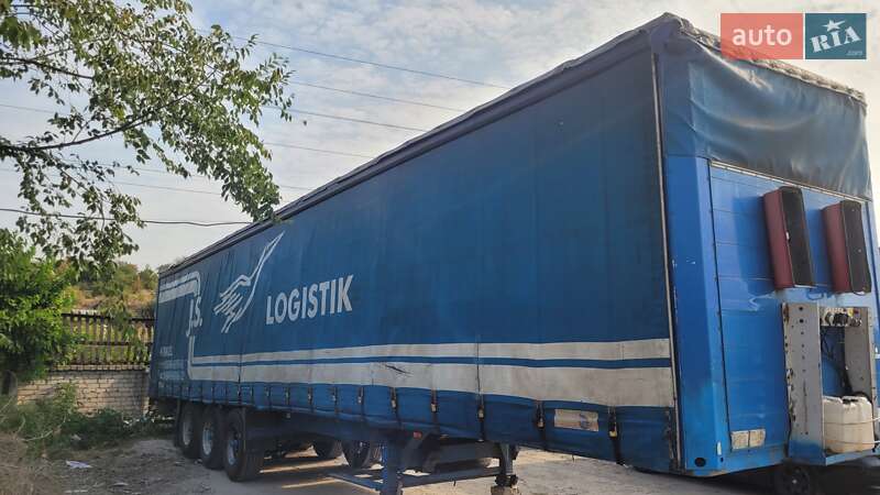 Тентований борт (штора) - напівпричіп Schmitz Cargobull S01 1999 в Запоріжжі