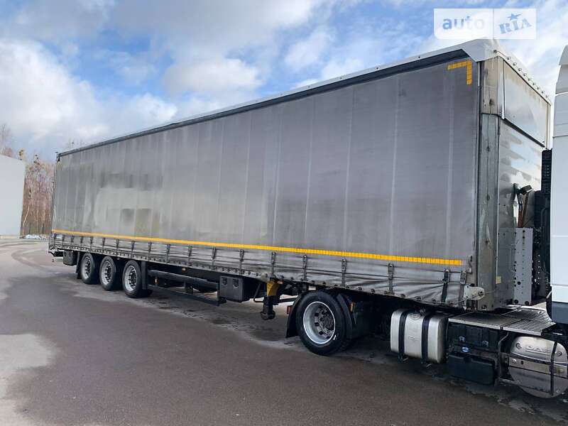 Тентованный борт (штора) - полуприцеп Schmitz Cargobull S01 2008 в Любомле
