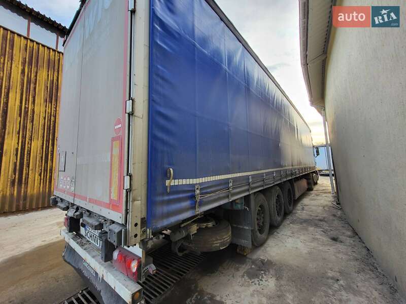 Тентованный борт (штора) - полуприцеп Schmitz Cargobull S01 2007 в Виннице