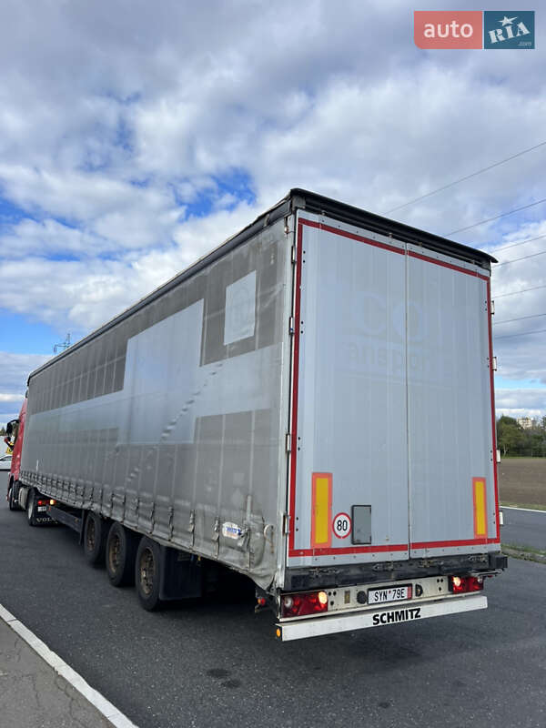 Тентований борт (штора) - напівпричіп Schmitz Cargobull S01 2012 в Тячеві фото 2 Тентований борт (штора) - напівпричіп Schmitz Cargobull S01 2012 в Тячеві