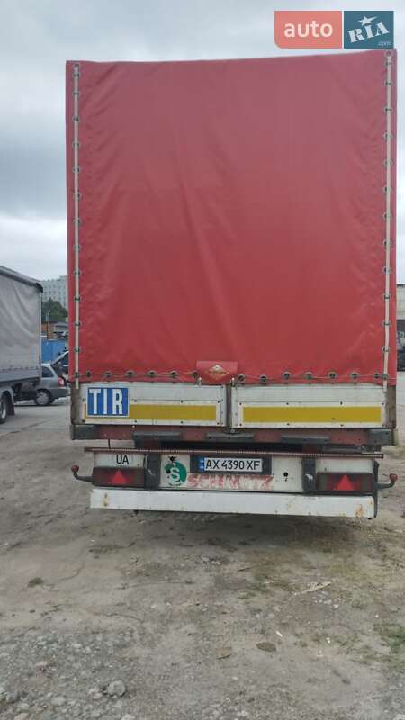 Тентований борт (штора) - напівпричіп Schmitz Cargobull S01 2003 в Харкові