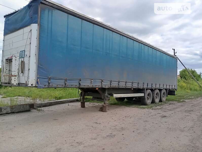 Тентований борт (штора) - напівпричіп Schmitz Cargobull S01 1999 в Тернополі