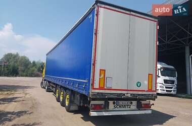 Тентованный борт (штора) - полуприцеп Schmitz Cargobull S01 2010 в 