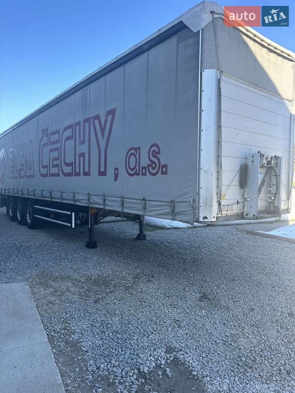 Тентований борт (штора) - напівпричіп Schmitz Cargobull S01 2005 в Хмельницькому