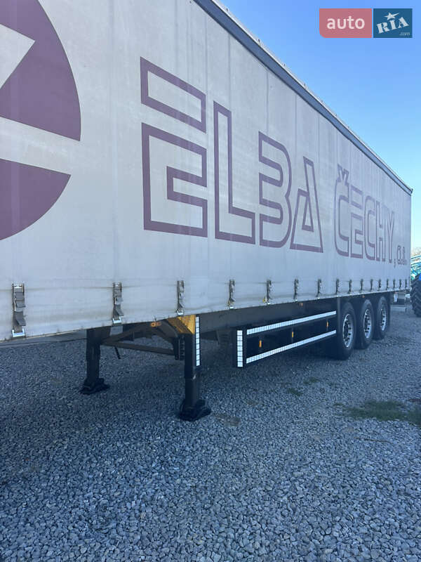 Тентований борт (штора) - напівпричіп Schmitz Cargobull S01 2005 в Хмельницькому