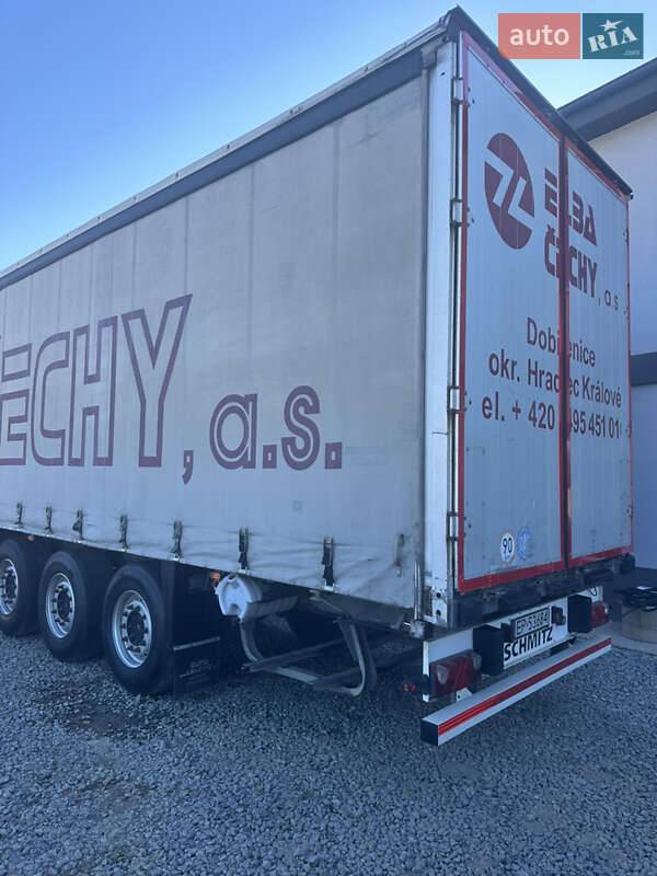 Тентований борт (штора) - напівпричіп Schmitz Cargobull S01 2005 в Хмельницькому
