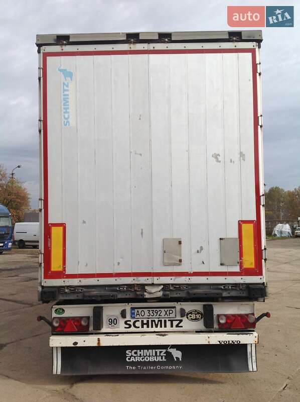 Тентованный борт (штора) - полуприцеп Schmitz Cargobull S01 2007 в Мукачево