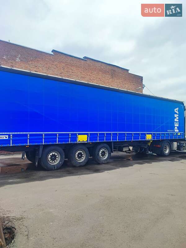 Тентований борт (штора) - напівпричіп Schmitz Cargobull S01 2012 в Полтаві
