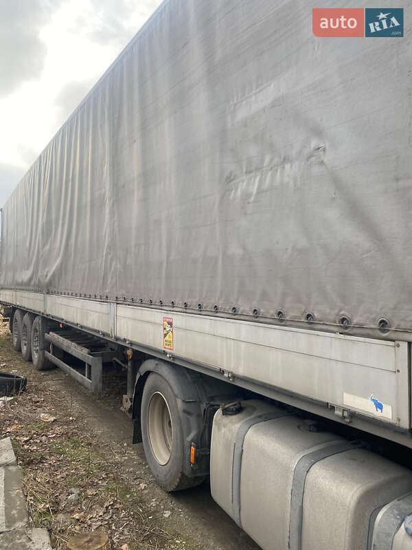 Тентованный борт (штора) - полуприцеп Schmitz Cargobull S01 2007 в Белогородке