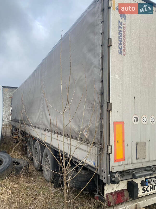 Тентованный борт (штора) - полуприцеп Schmitz Cargobull S01 2007 в Белогородке