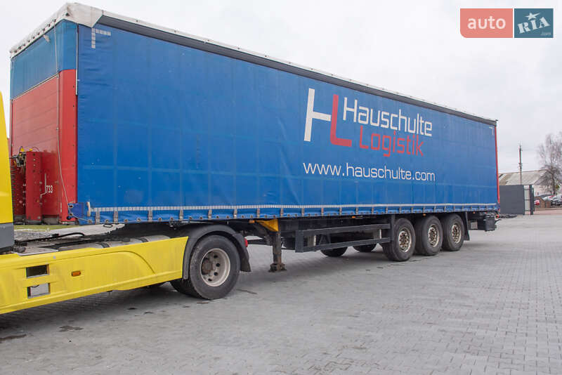 Тентований борт (штора) - напівпричіп Schmitz Cargobull S01 2006 в Житомирі