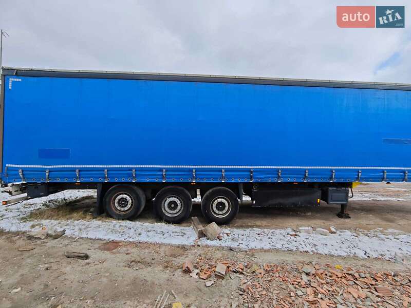 Тентований борт (штора) - напівпричіп Schmitz Cargobull S01 2012 в Києві