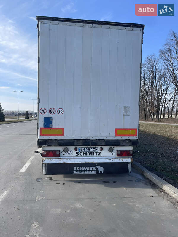 Тентований борт (штора) - прицеп Schmitz Cargobull S01 2008 в Києві