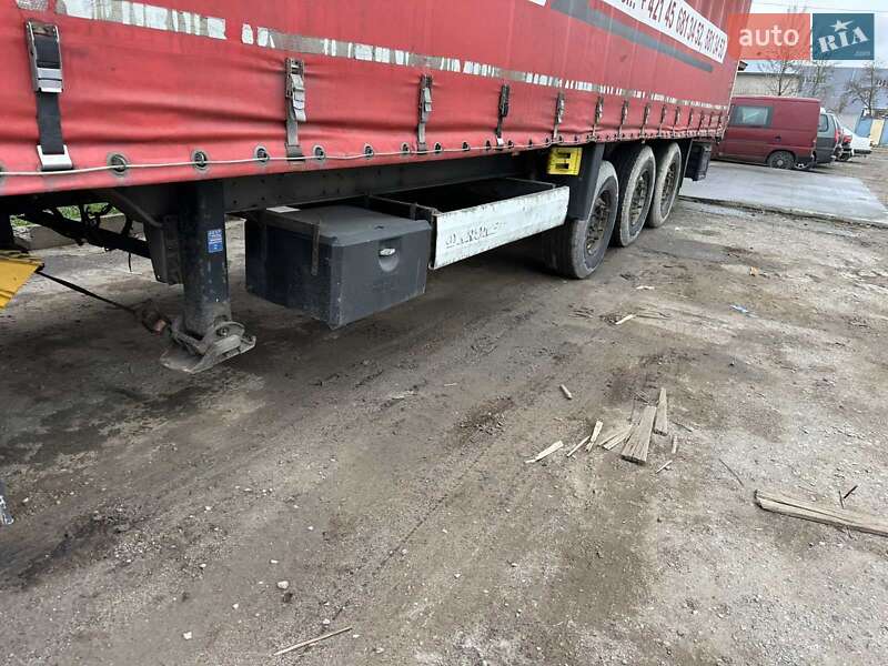 Тентованный борт (штора) - полуприцеп Schmitz Cargobull S01 2007 в Львове