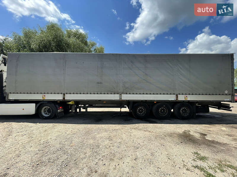 Тентованный борт (штора) - полуприцеп Schmitz Cargobull S01 2007 в Белогородке