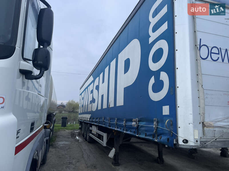 Тентованный борт (штора) - полуприцеп Schmitz Cargobull S01 2005 в Глыбокой