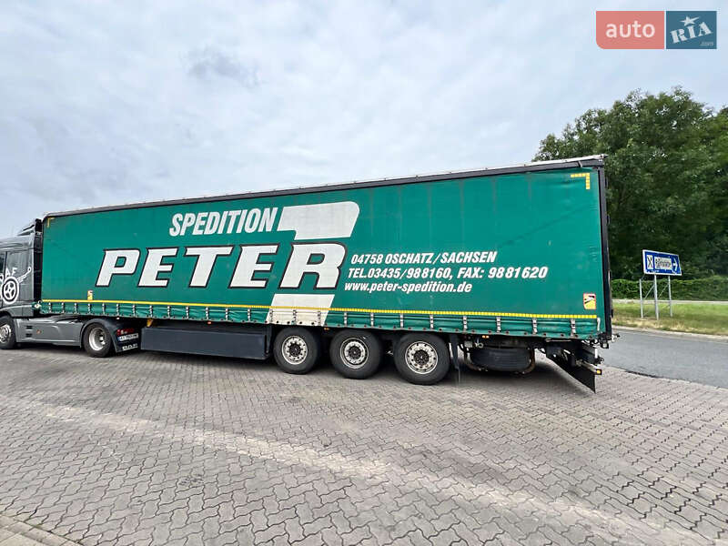 Тентованный борт (штора) - полуприцеп Schmitz Cargobull S01 2010 в Луцке