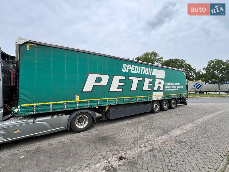 Тентованный борт (штора) - полуприцеп Schmitz Cargobull S01 2010 в Луцке