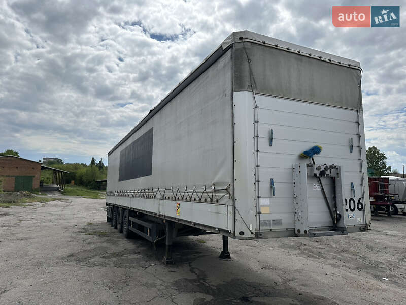 Тентованный борт (штора) - полуприцеп Schmitz Cargobull S01 2008 в Виннице