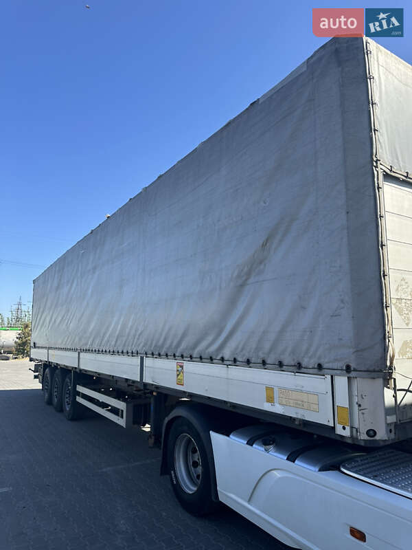 Тентованный борт (штора) - полуприцеп Schmitz Cargobull S01 2002 в Луцке