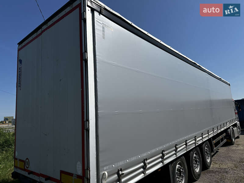 Тентований борт (штора) - напівпричіп Schmitz Cargobull S01 2007 в Умані
