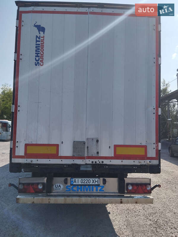 Тентованный борт (штора) - полуприцеп Schmitz Cargobull S01 2012 в Киеве